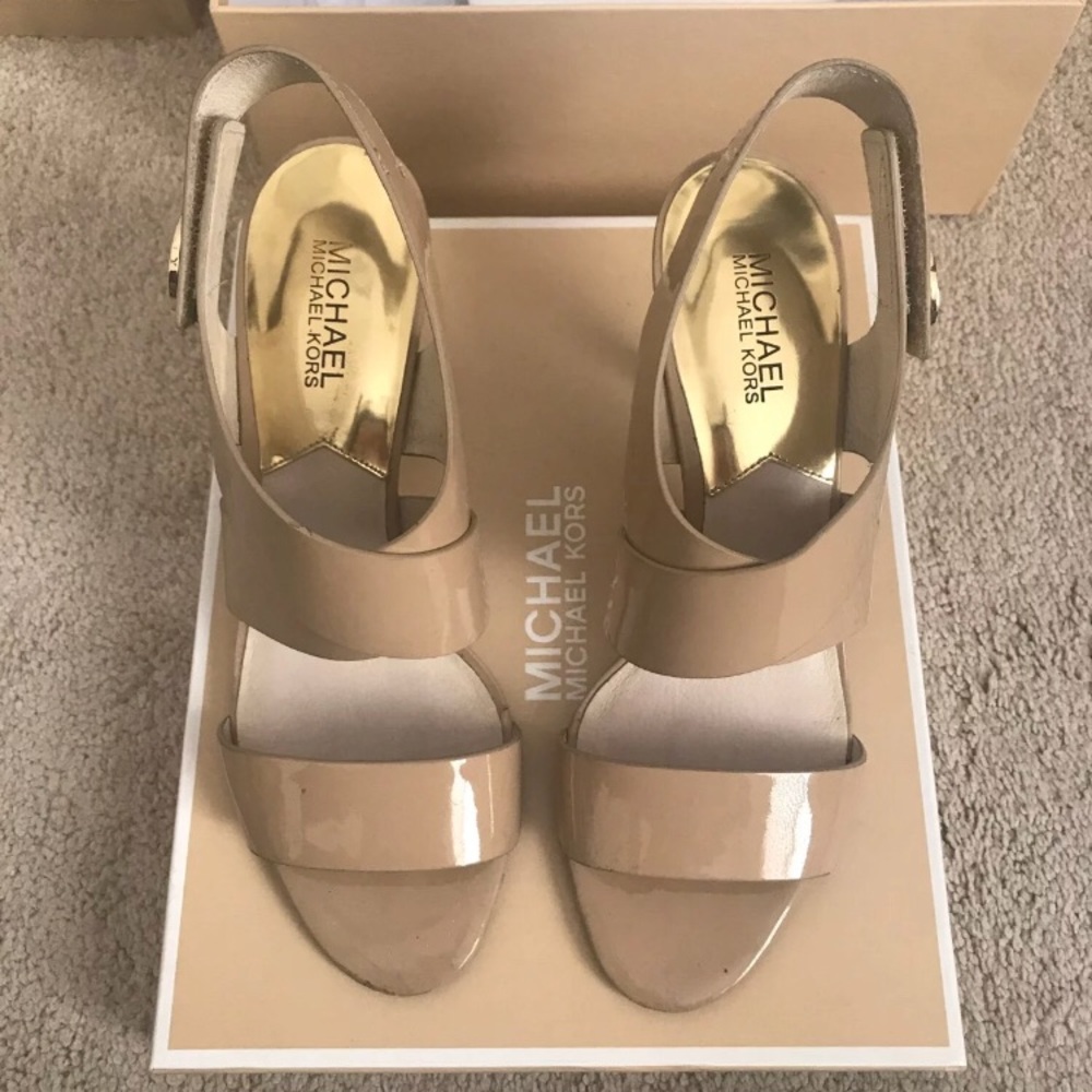 Michael Kors nude heels